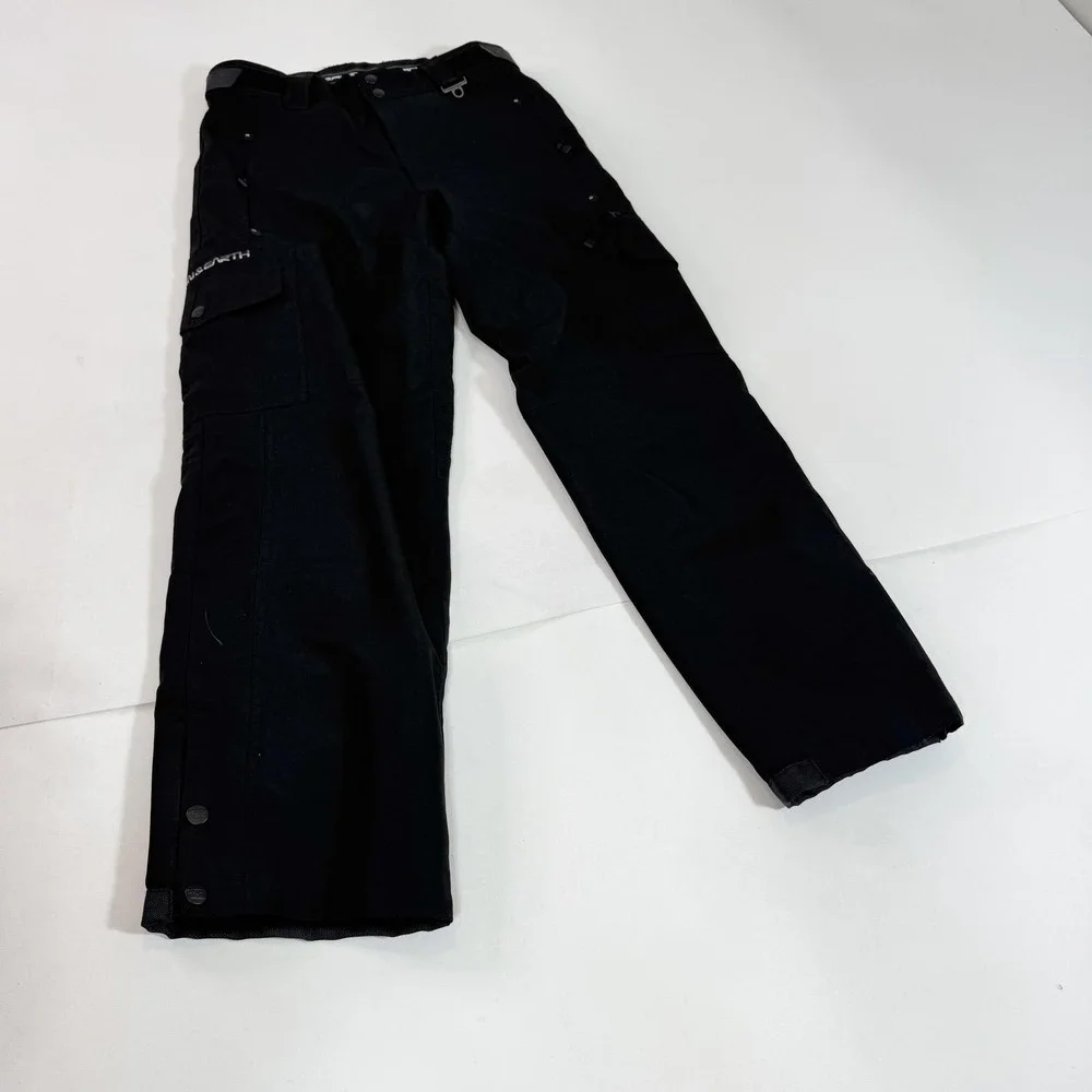 Ocean & Earth Snow Pants Mens Medium Black OE Pro Series Insulated Ski Cargo